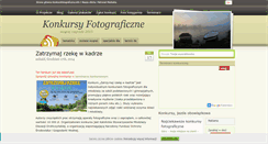 Desktop Screenshot of konkursfotograficzny.info